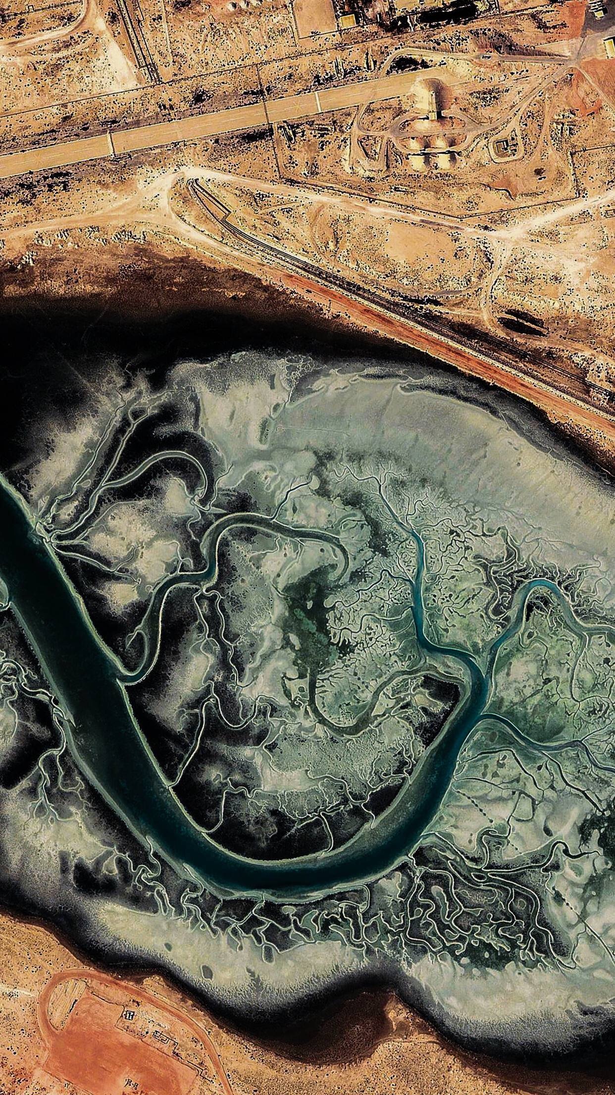 aerial view, Portrait display, Vertical Wallpaper