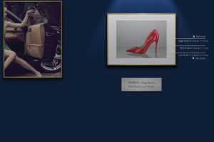 picture, High heels, Pumps, Wall, Museum