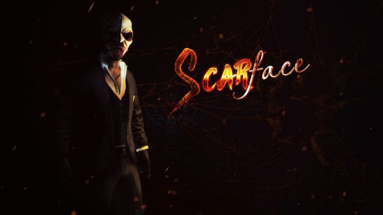 Payday 2, Video games, Scarface HD Wallpaper Desktop Background