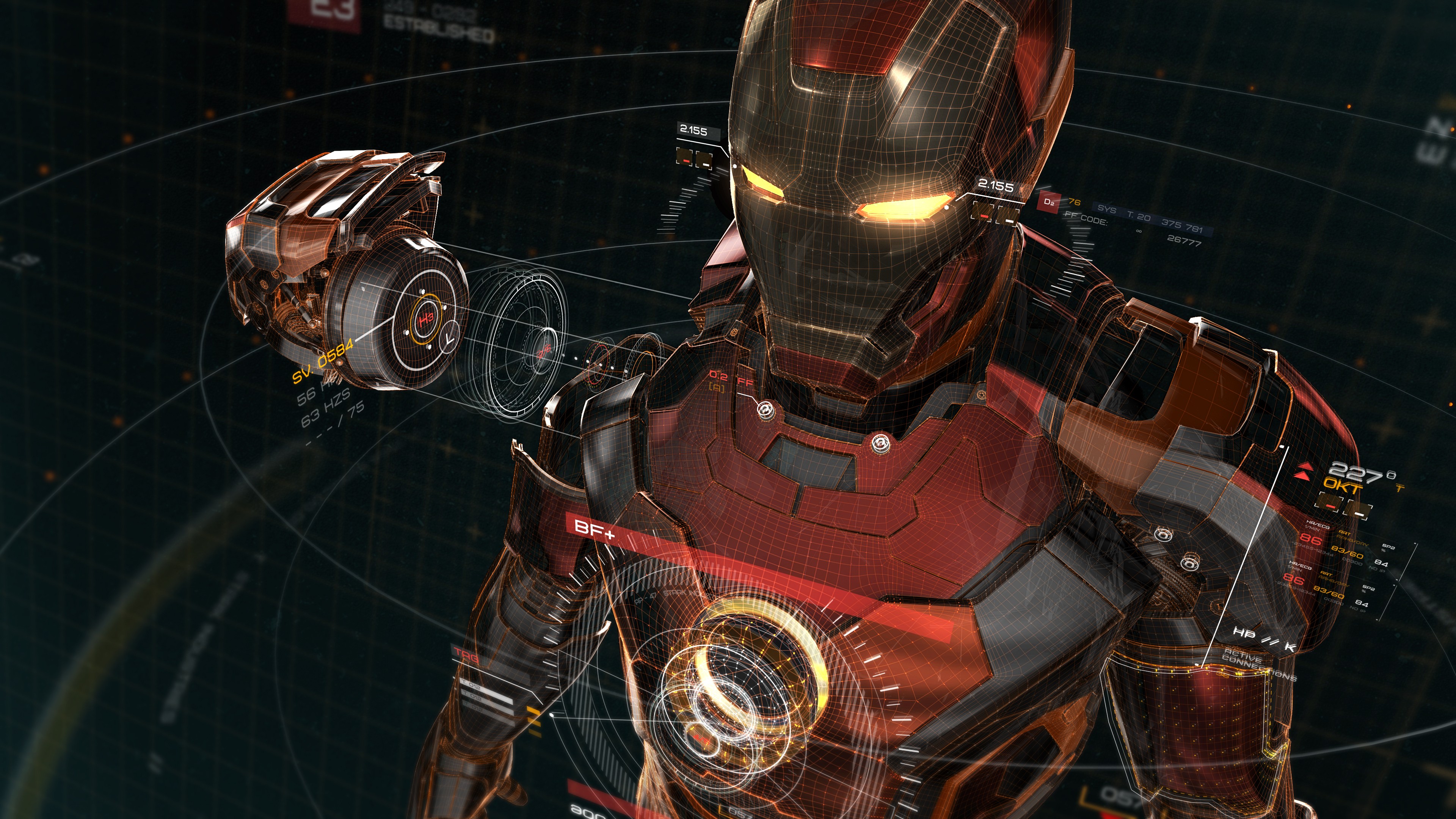 Iron Man, Artwork, Comic books, Superhero Wallpaper