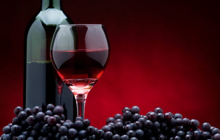 wine, Food, Bottles, Drinking glass, Grapes HD Wallpaper Desktop Background