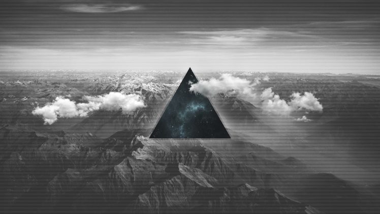 polyscape, Mountains HD Wallpaper Desktop Background