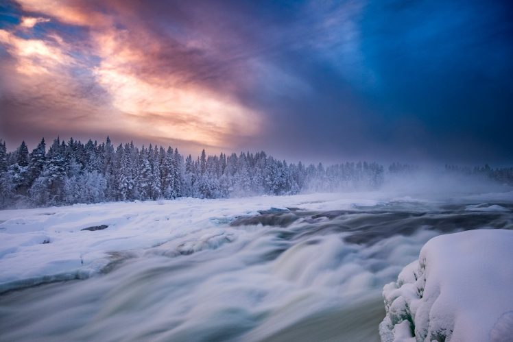 winter, Sky, Nature, Cold, Landscape HD Wallpaper Desktop Background