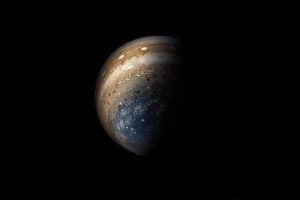 Jupiter, Planet, Space, NASA, Science, Dark, Blue, Brown, Milky Way, Universe, Solar System
