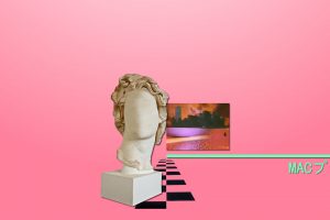 vaporwave, Macintosh, Floral shoppe