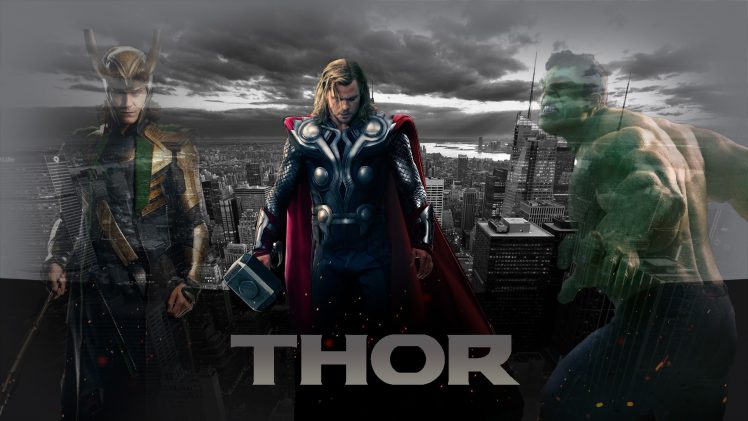 Loki, Marvel Cinematic Universe, Thor, Hulk HD Wallpaper Desktop Background