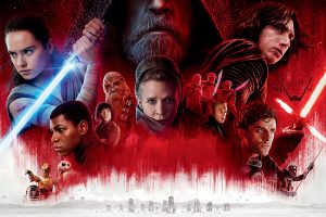Kylo Ren, Chewbacca, Star Wars: The Last Jedi, Movie poster
