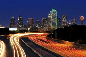 Dallas, Texas, Lights, City, Skycrapers