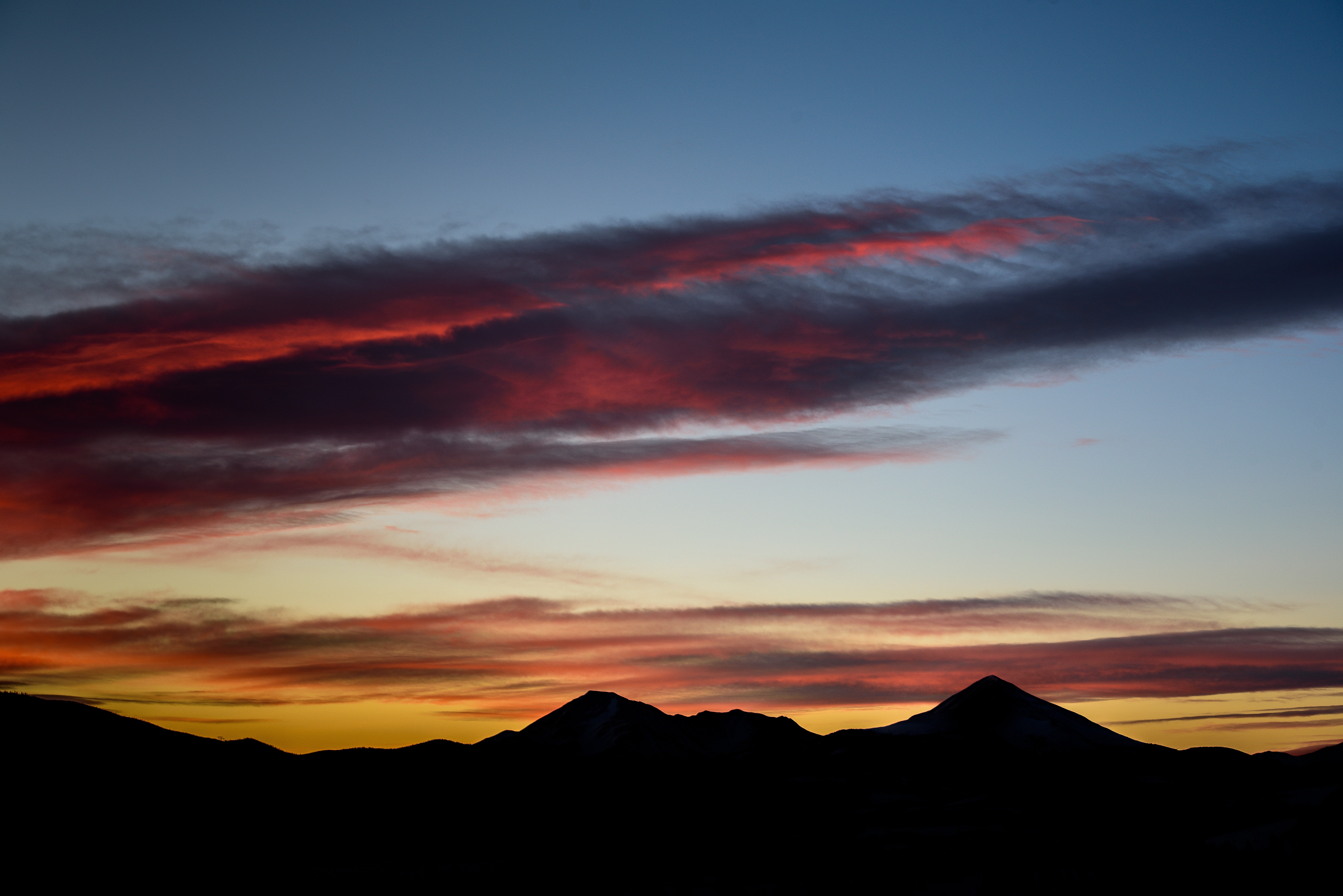 nature, Sky, Sunset Wallpaper