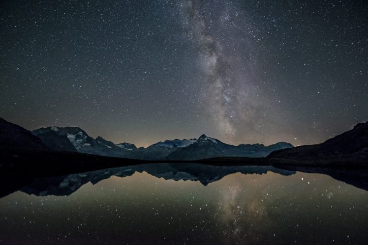 nature, Water, Stars, Snow HD Wallpaper Desktop Background