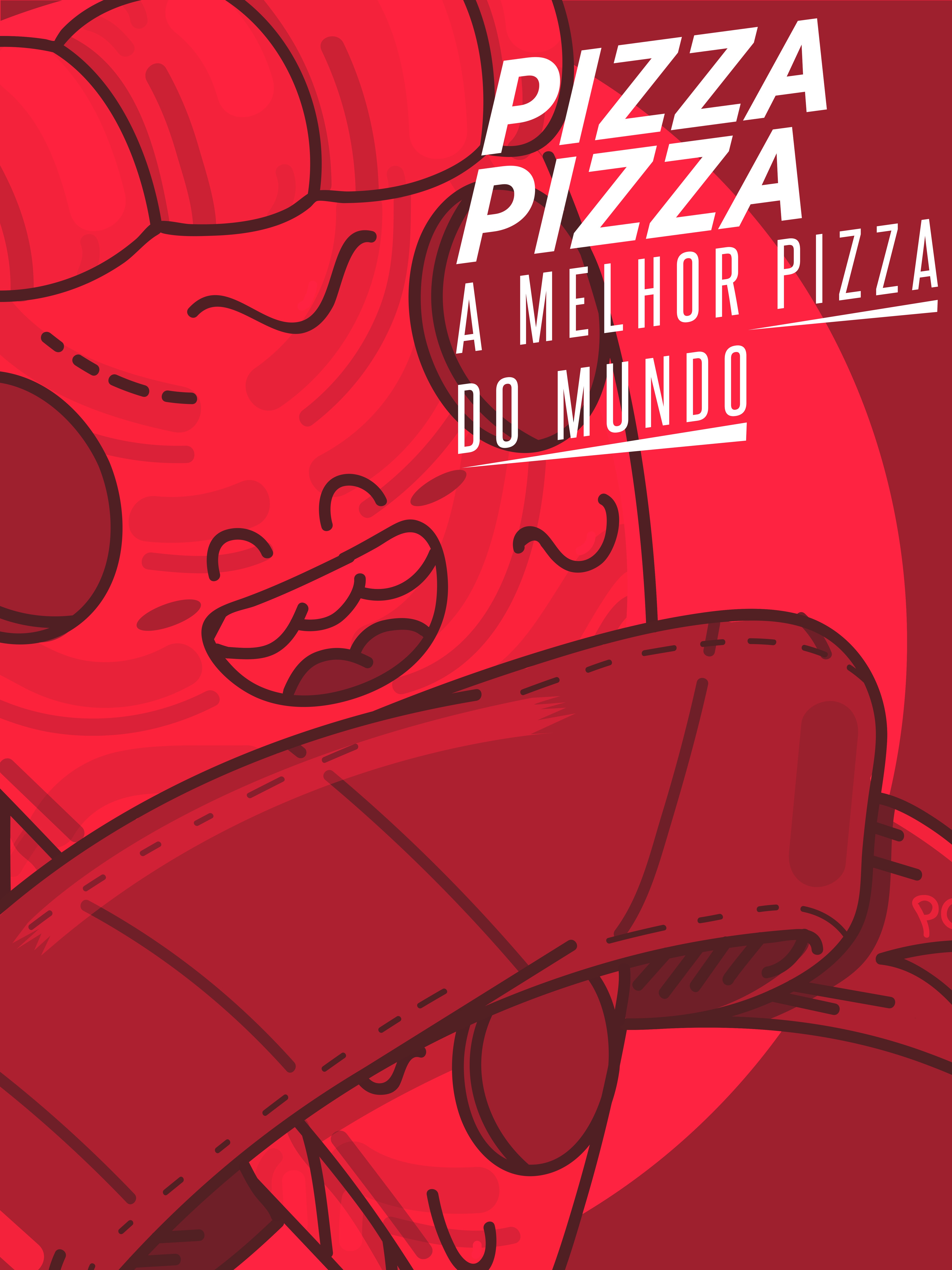 illustration, Pizza Wallpaper