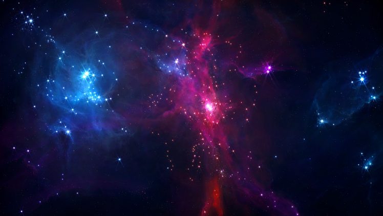 stars, Nebula, Artwork, Space HD Wallpaper Desktop Background