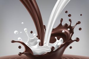 artwork, White, Brown, Milk, Chocolate
