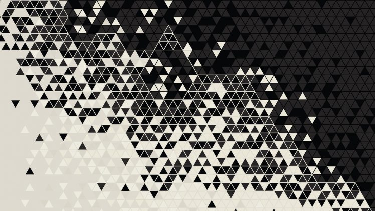 pattern, Digital art, Triangle HD Wallpaper Desktop Background