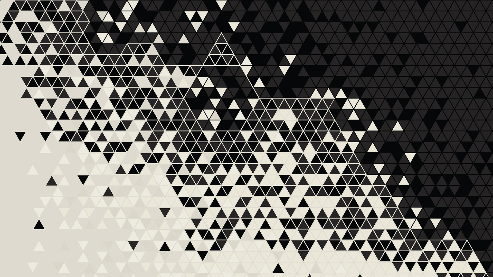 pattern, Digital art, Triangle Wallpaper