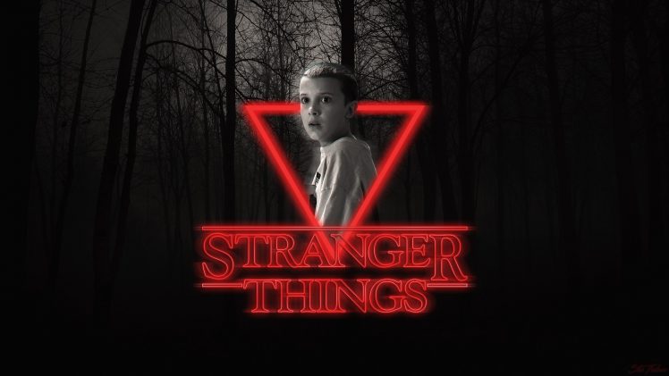 Original Characters Stranger Things 1980s Neon Photoshop