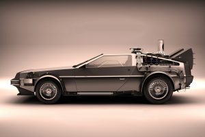 DMC DeLorean, Back to the Future, The Time Machine, Car