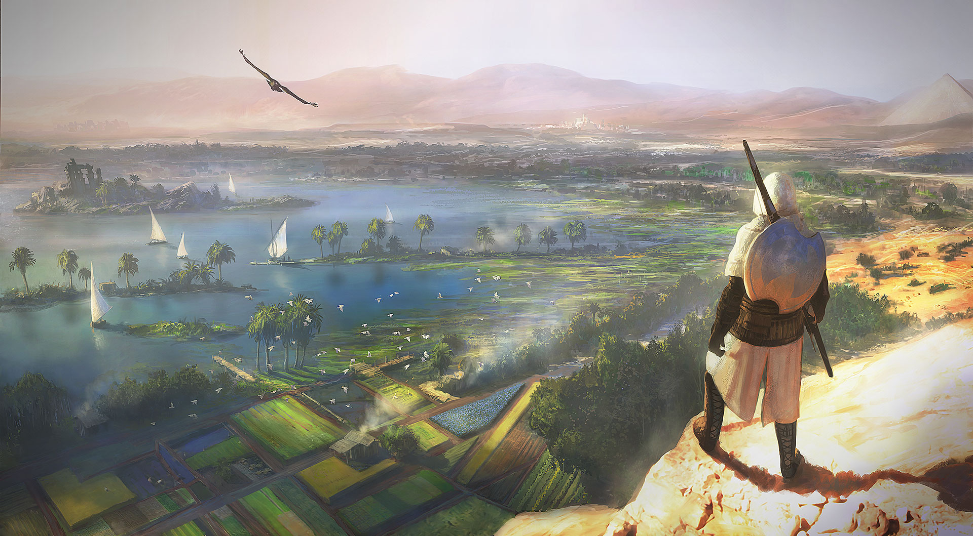 Assassins Creed: Origins, Assassin&039;s Creed, Ubisoft, Video games Wallpaper