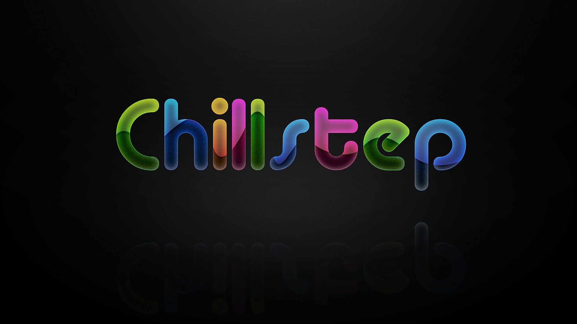 neon, Typography, Chillstep, Colorful, Digital art Wallpaper