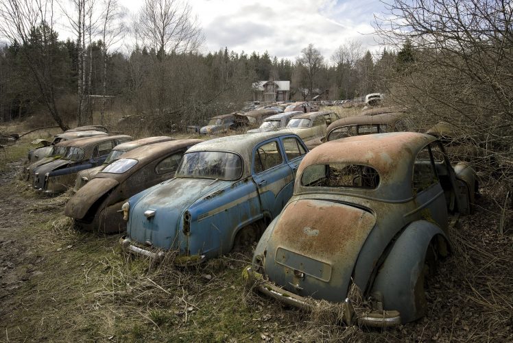 old, Rust, Car, Vehicle, Wreck HD Wallpaper Desktop Background