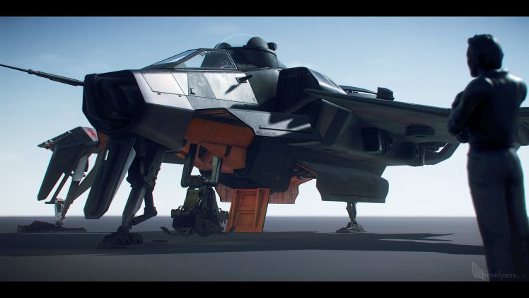 Star Citizen, Anvil aerospace HD Wallpaper Desktop Background