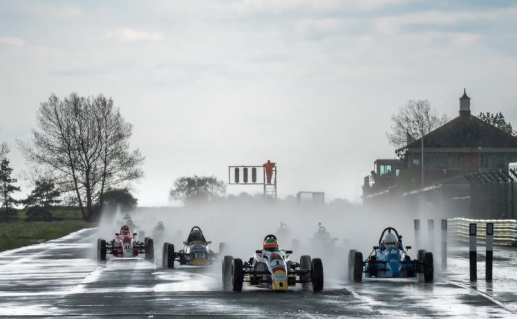 racing, Race cars, Wet, Asphalt, Formula Ford HD Wallpaper Desktop Background