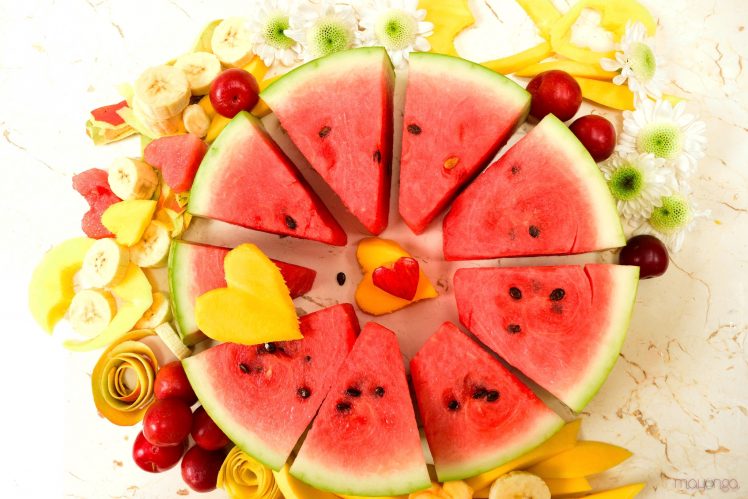 colorful, Food, Fruit, Melons HD Wallpaper Desktop Background
