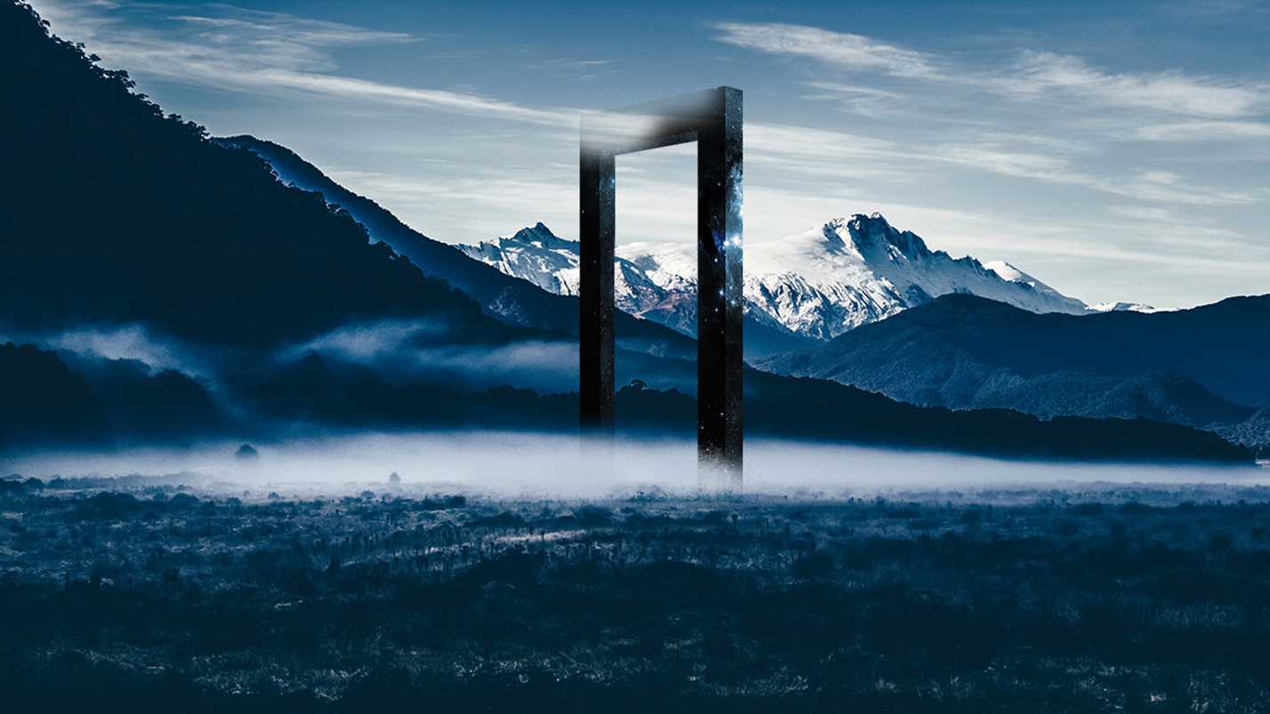 mountains, Mist Wallpaper