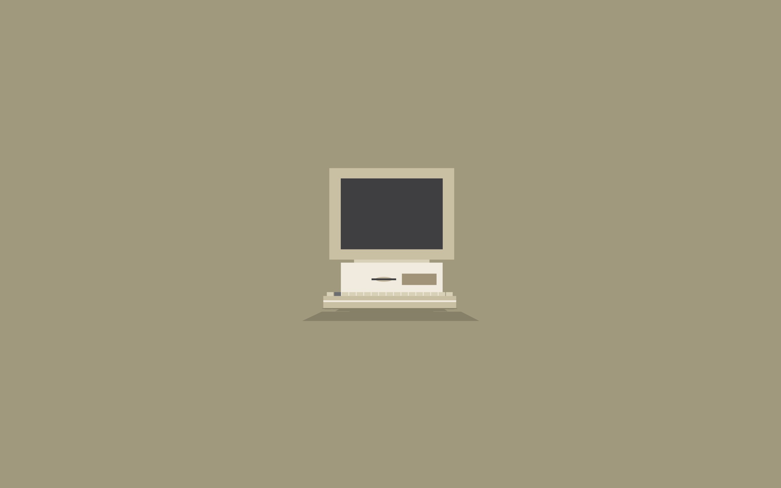 computer, Artwork, Minimalism, Monitor Wallpaper