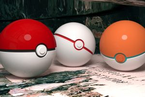 Pokémon, Pokéballs, Poké Balls, Premier ball, Gamer