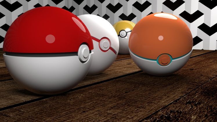 Pokémon, Pokéballs, Poké Balls, Pocket monster, Premier ball HD Wallpaper Desktop Background