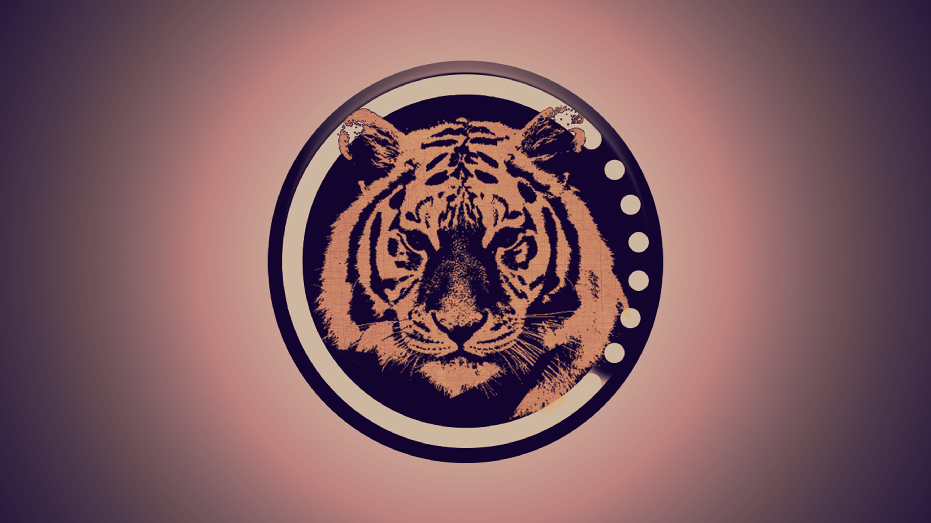 animals, Tiger, Geometry Wallpaper
