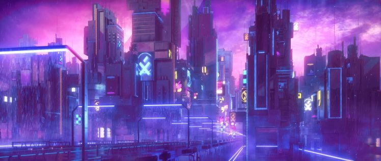 cyberpunk, Neon HD Wallpaper Desktop Background