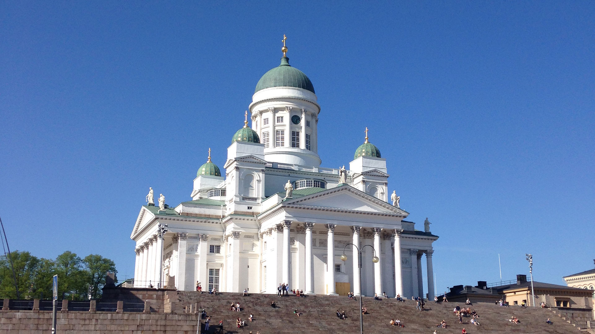 Helsinki, Finland, Cathedral Wallpaper