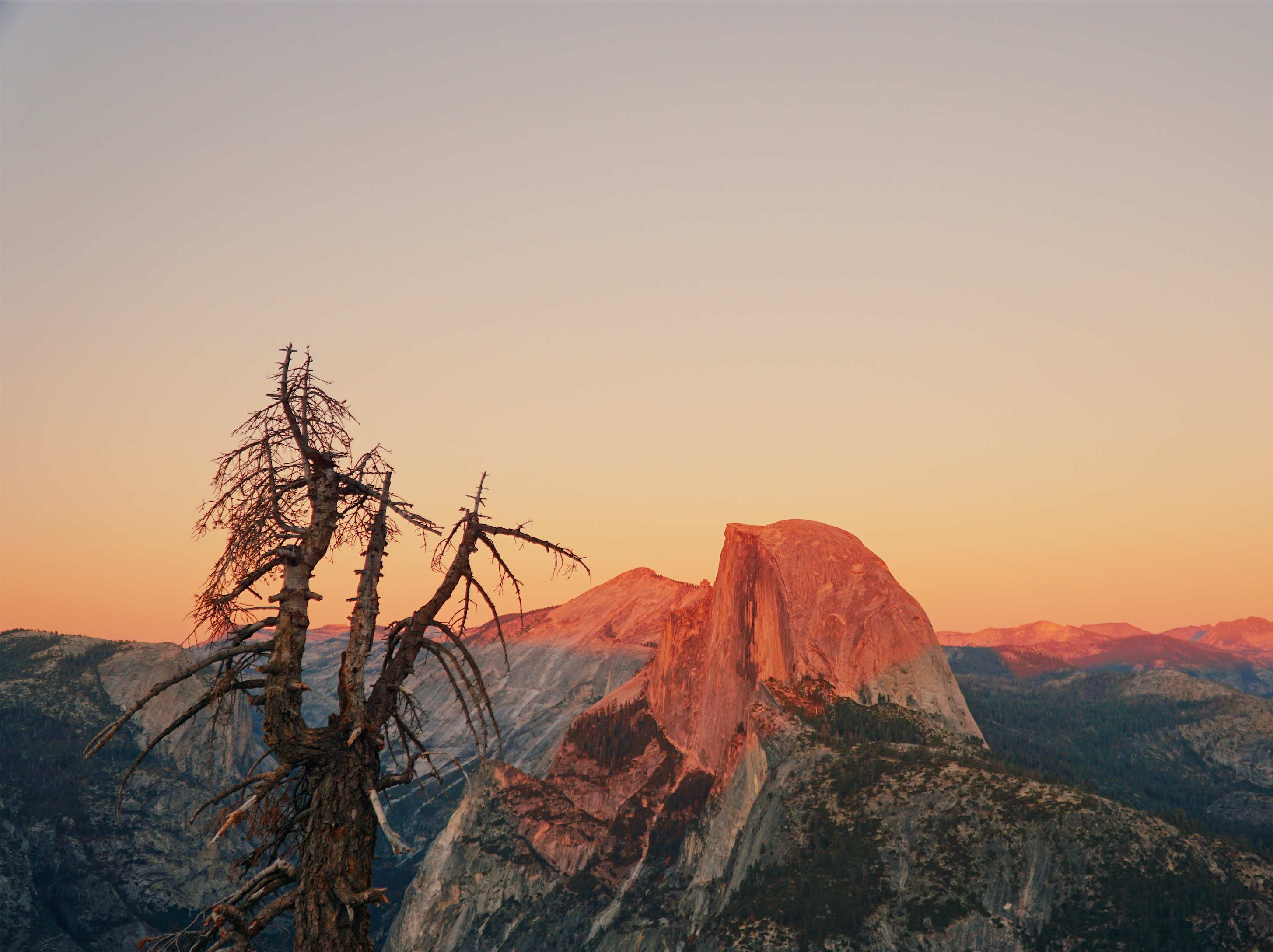 mountains, Landscape, Nature, Clear sky Wallpaper