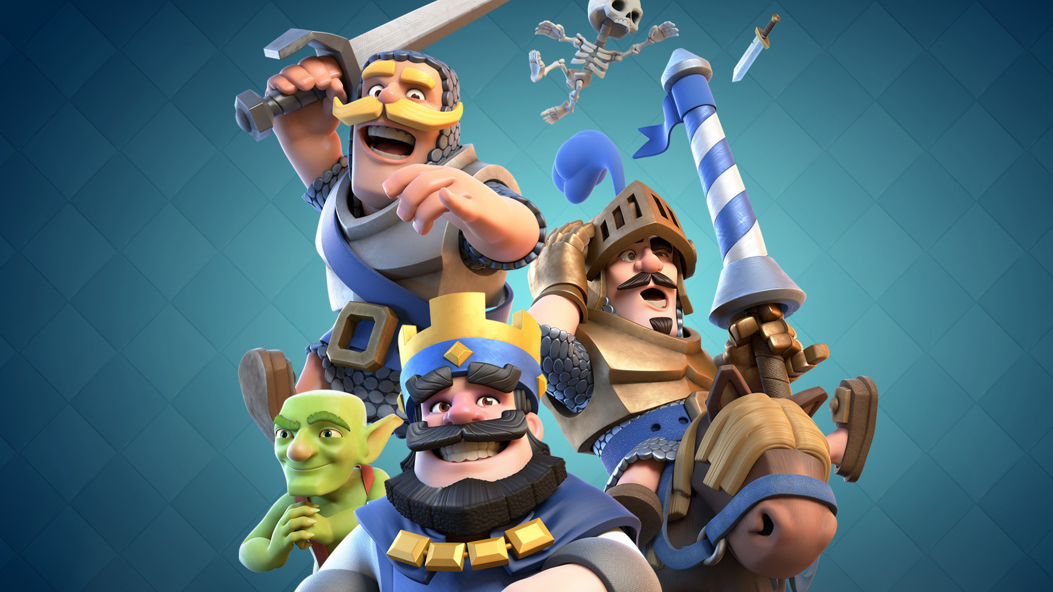 Knight Clash Royale Goblins Prince Skeleton Supercell