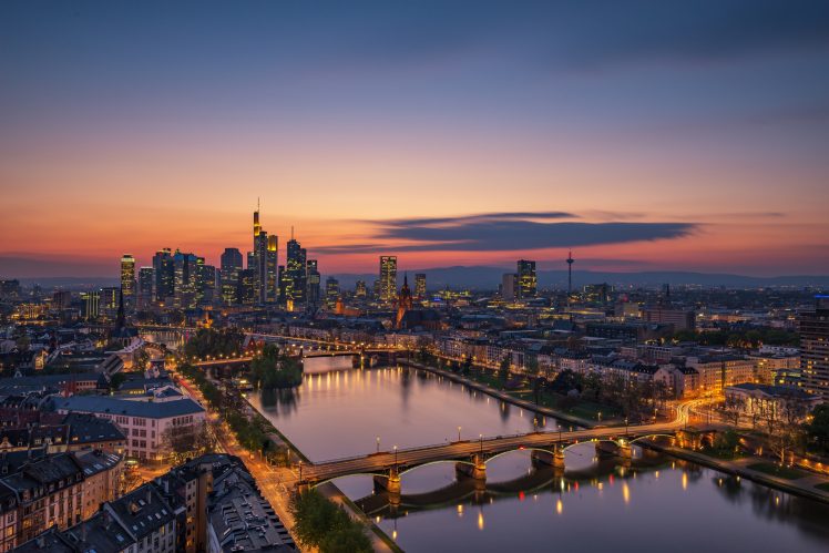 city, Building, Frankfurt HD Wallpaper Desktop Background