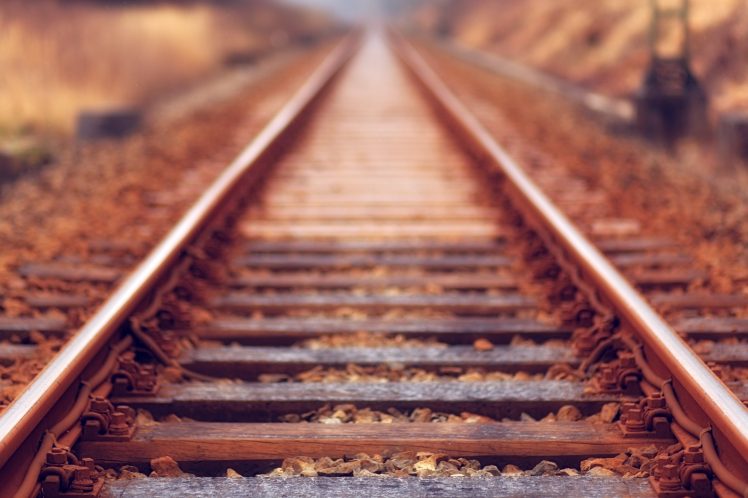 railway, Train, Rocks, Minimalism HD Wallpaper Desktop Background