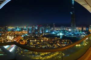 city lights, Dubai