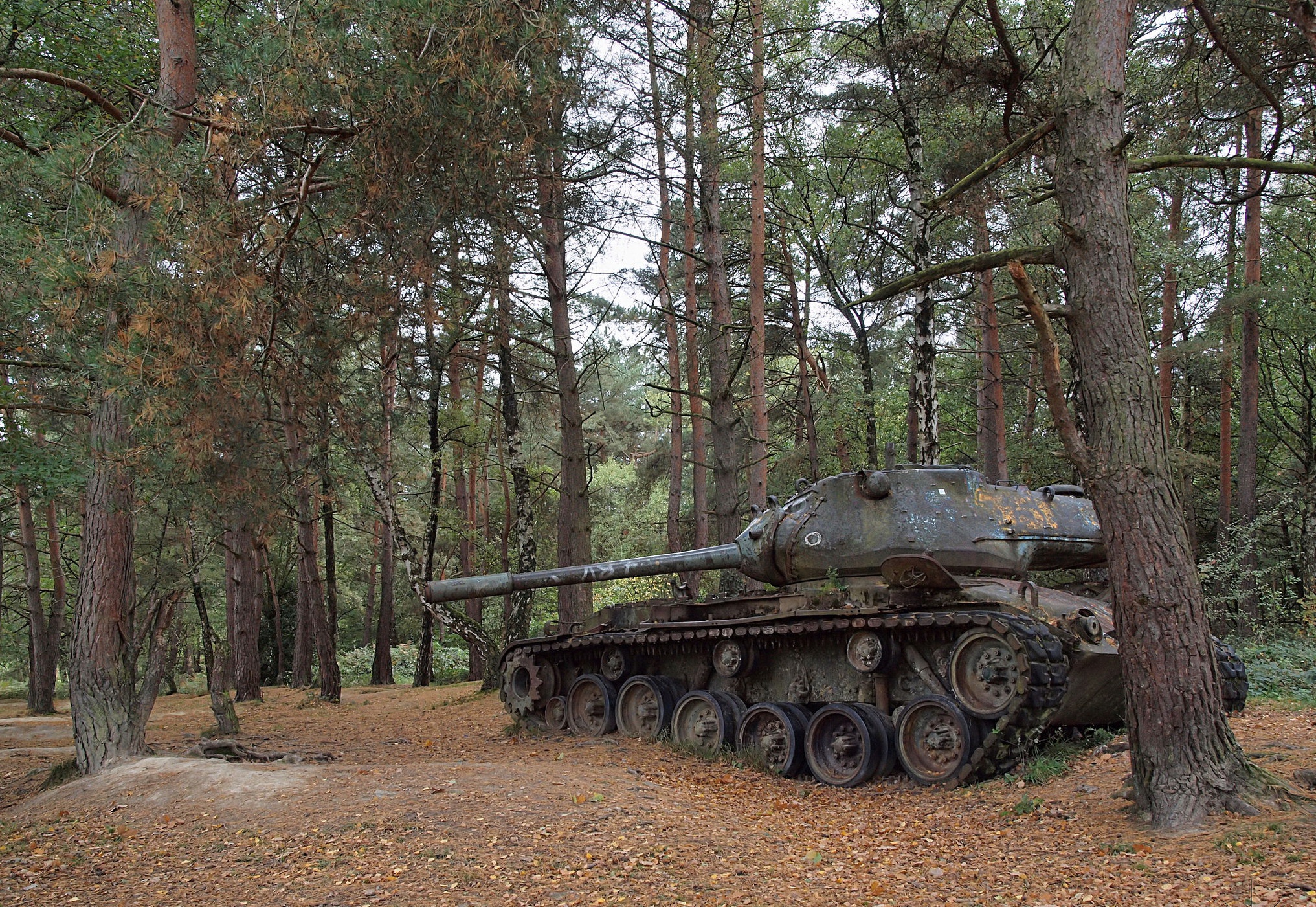 tank, Military, Wreck, Vehicle, M47 Patton Wallpaper