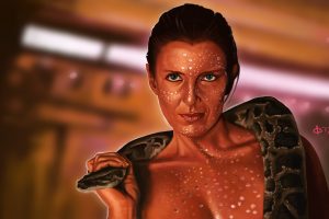 Blade Runner, Science fiction, Snake, Artwork
