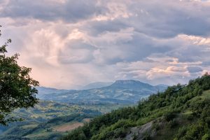 nature, Landscape, Trees, Forest, Clouds, Mountains, Hills