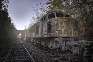 vehicle, Old, Train