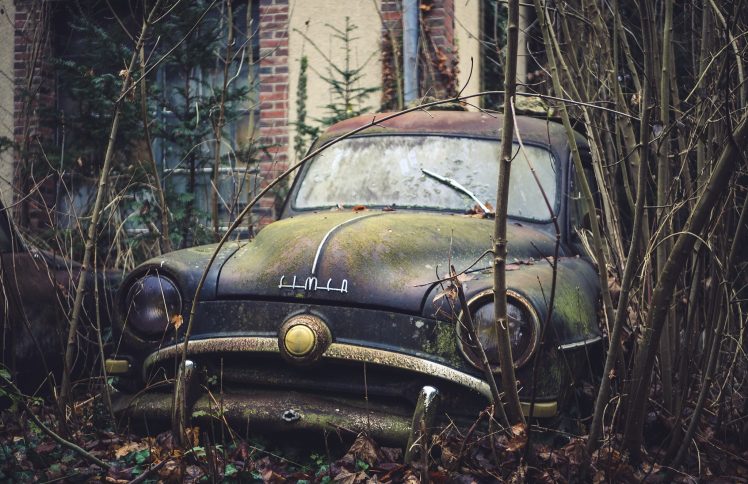 wreck, Old, Car, Vehicle Wallpapers HD / Desktop and Mobile Backgrounds