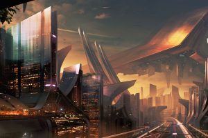 science fiction, City