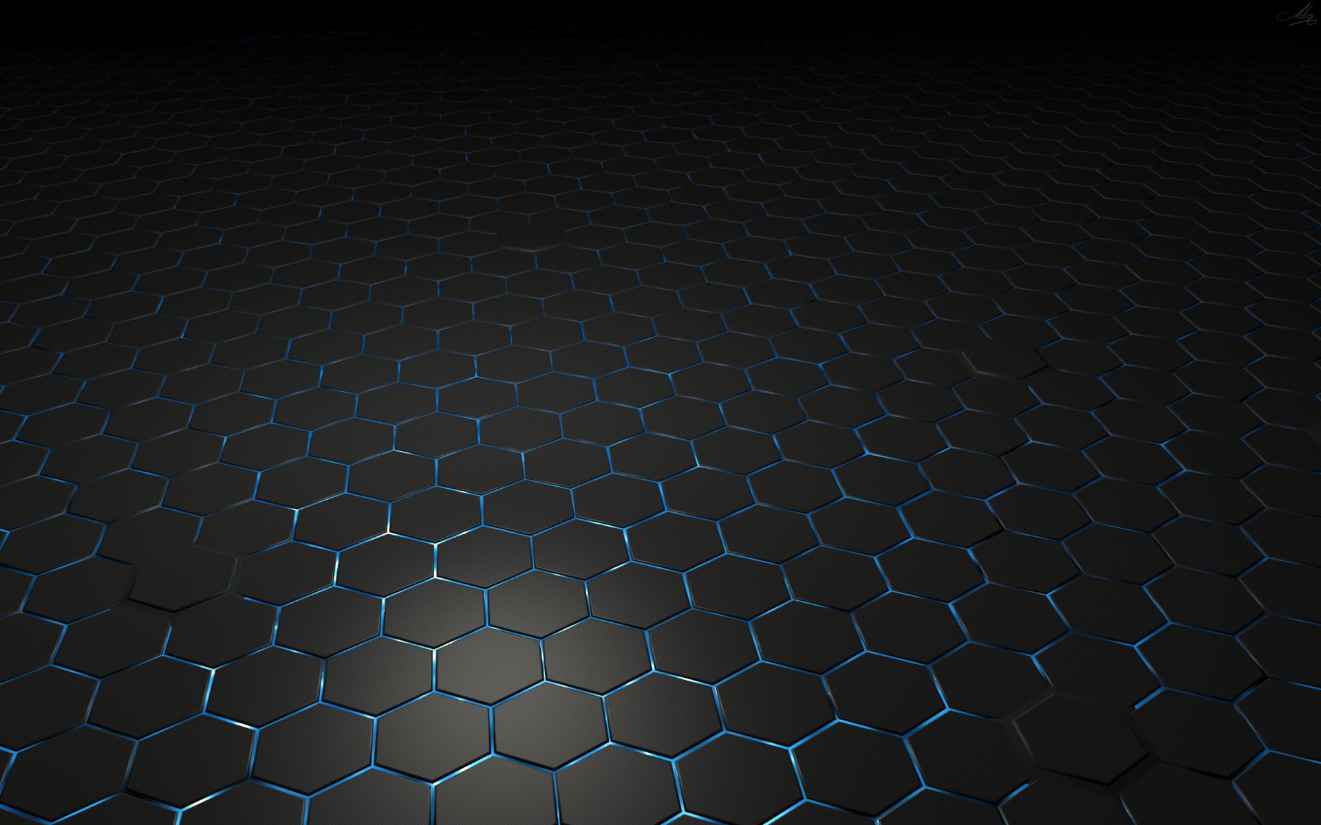 abstract, Hexagon, 3D Wallpaper