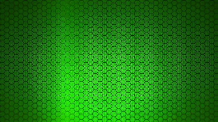 abstract, Hexagon, Green HD Wallpaper Desktop Background