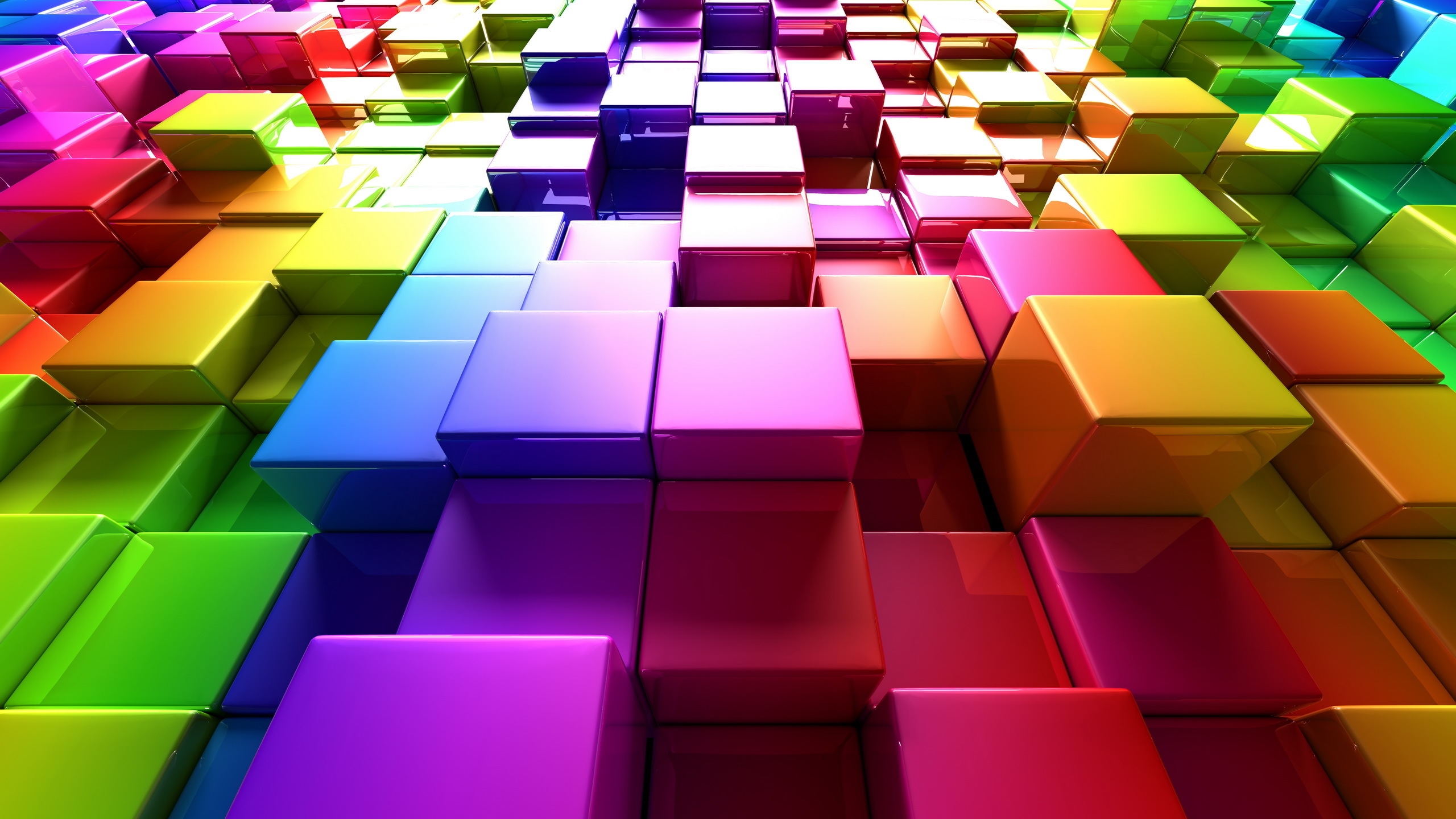 3D, Cube, Abstract, Colorful Wallpapers HD / Desktop and Mobile Backgrounds