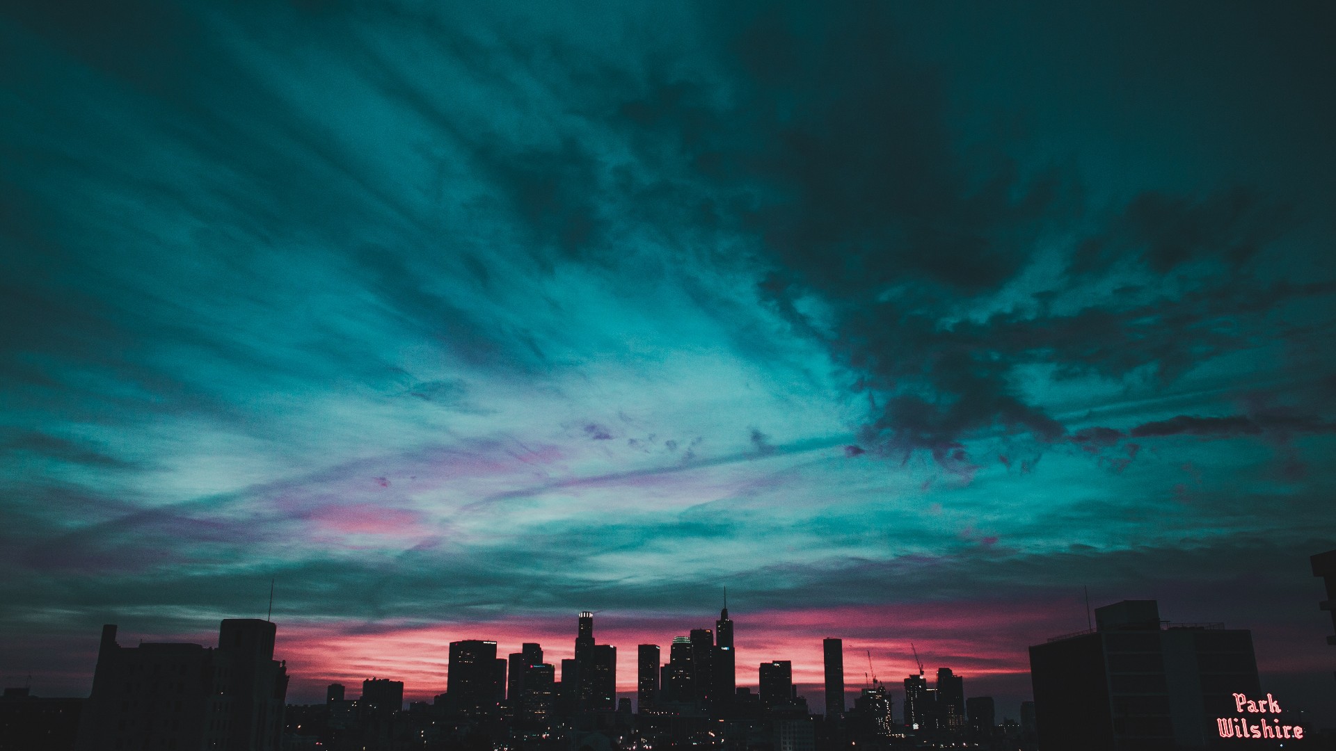cityscape, Clouds, Los Angeles Wallpaper