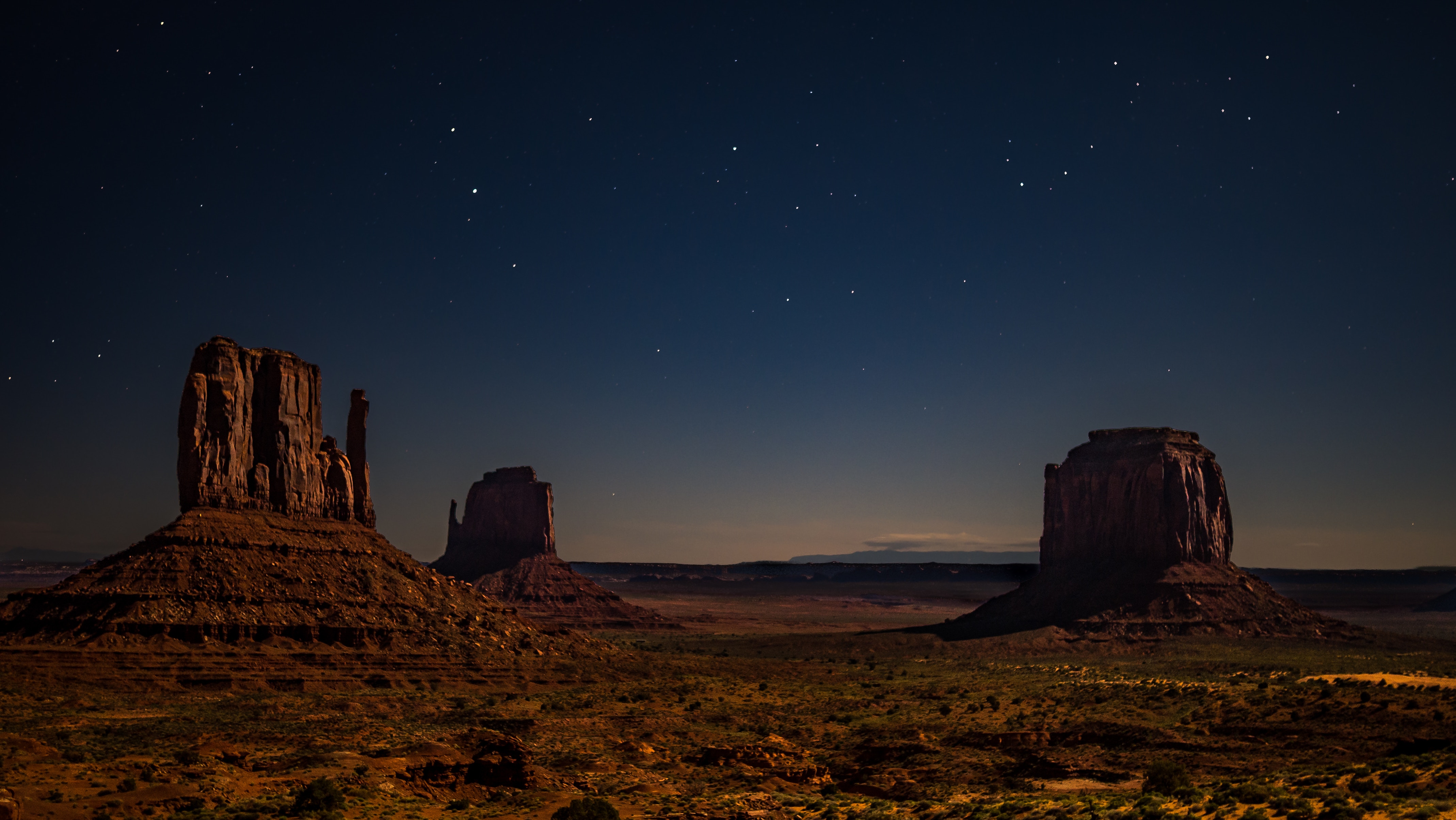 Desert, Starry Night, Landscape, Nature Wallpapers Hd   Desktop And 